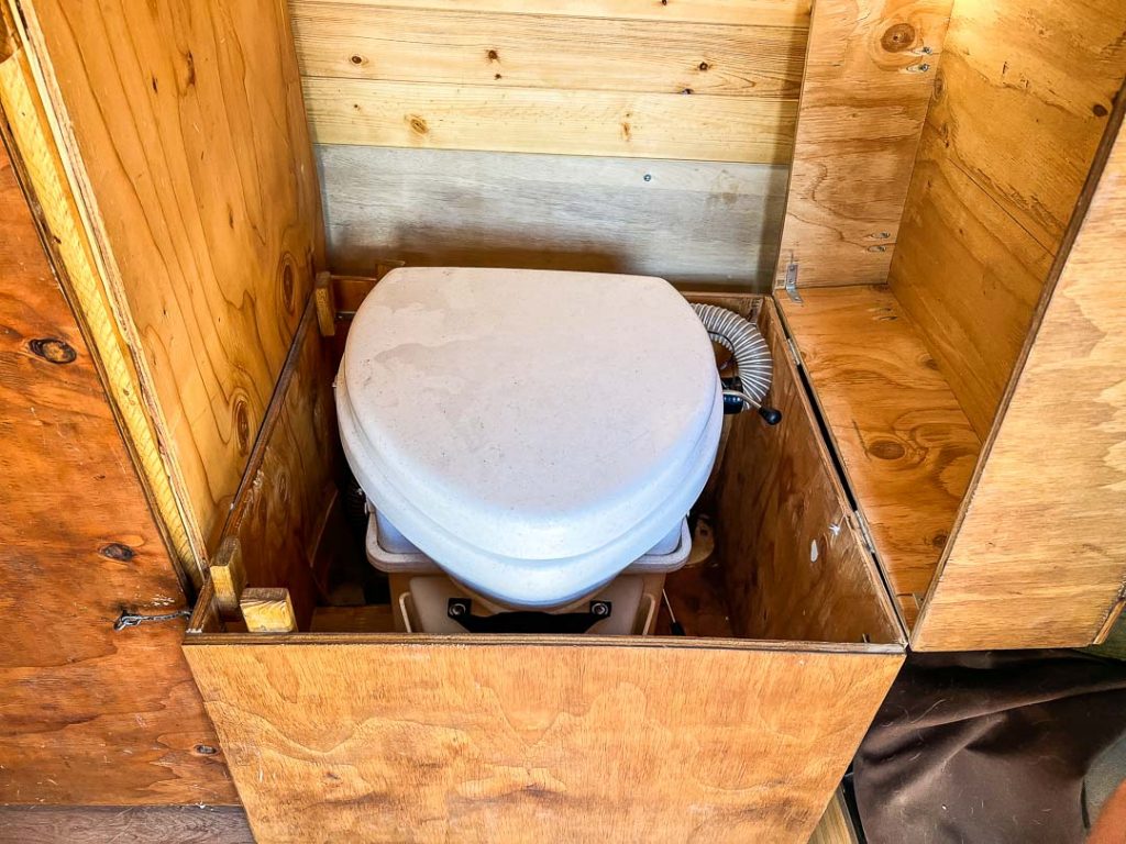 Van Life Sustainability: Ford350 Bobby Composting Toilet