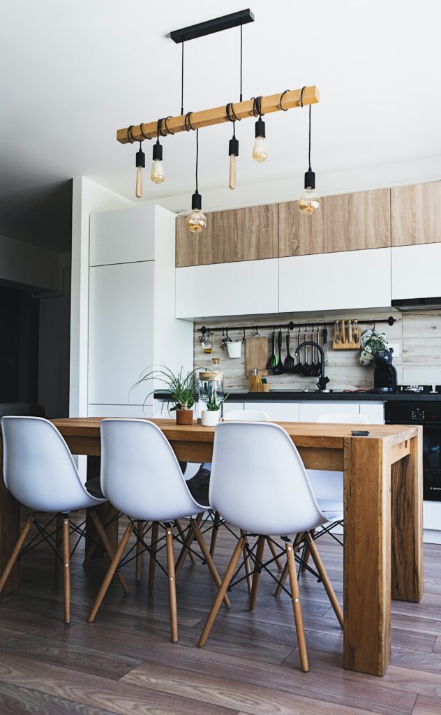 Eco-Friendly Renting: kitchen with designer furniture