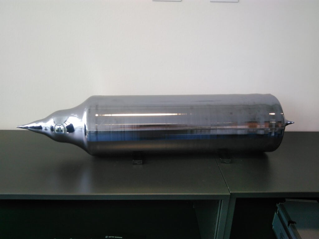 silver silicone cylinder