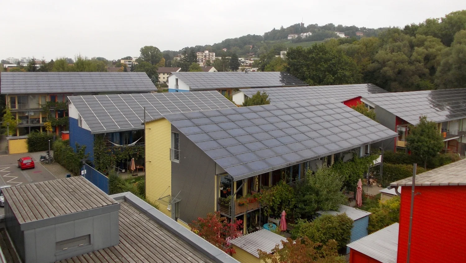 Energy-plus-houses at Freiburg-Vauban in Germany Sustainable Construction Guide